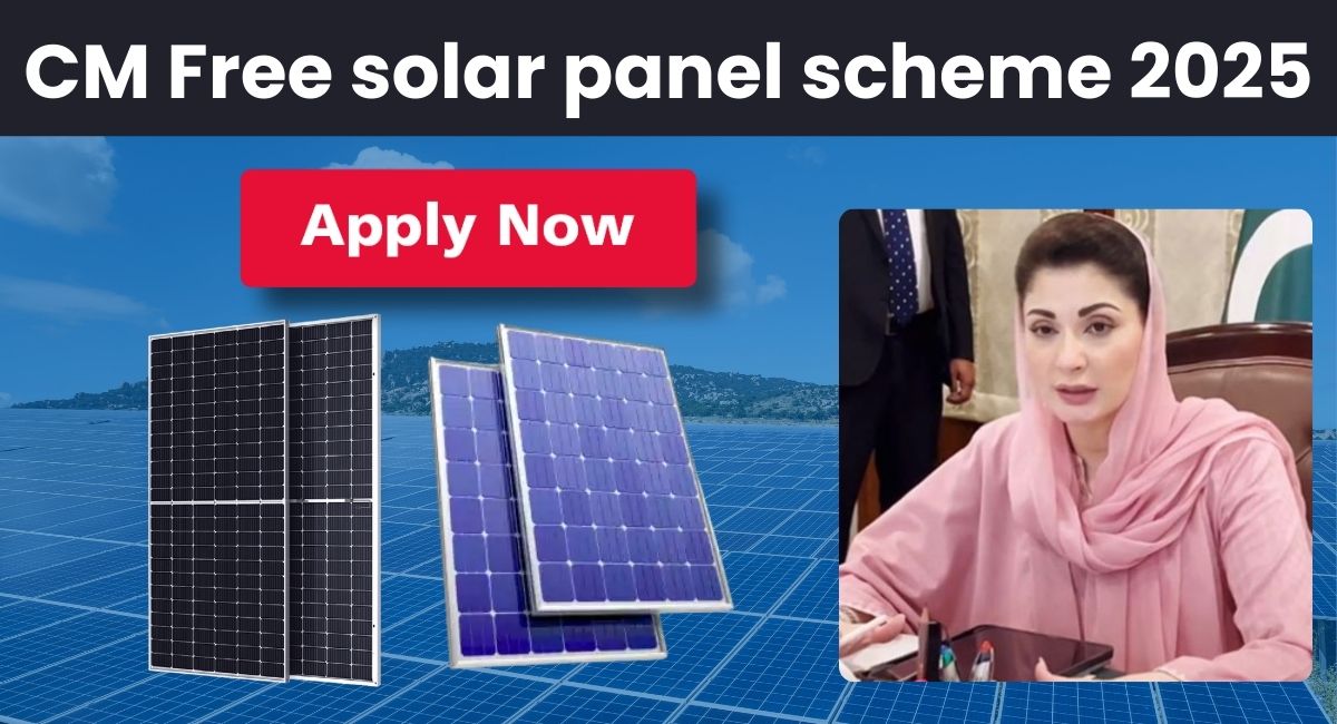 CM Punjab Free Solar Panel Scheme 2025